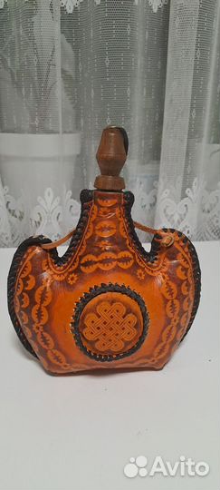 Фляга турсук Киргизия и статуэтки