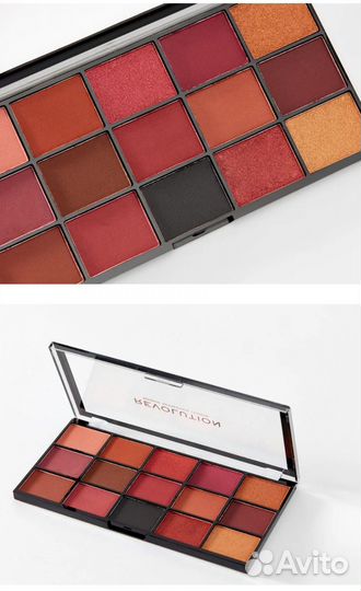 Тени для век makeup revolution и estrade
