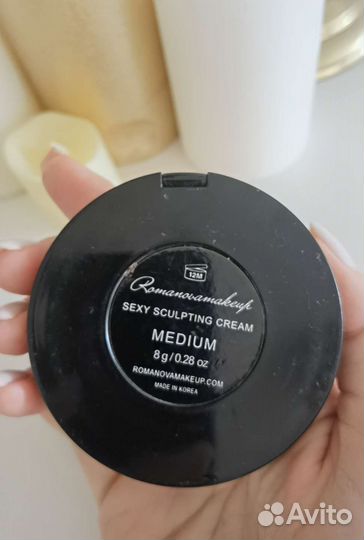Romanovamakeup кремовый скульптор medium