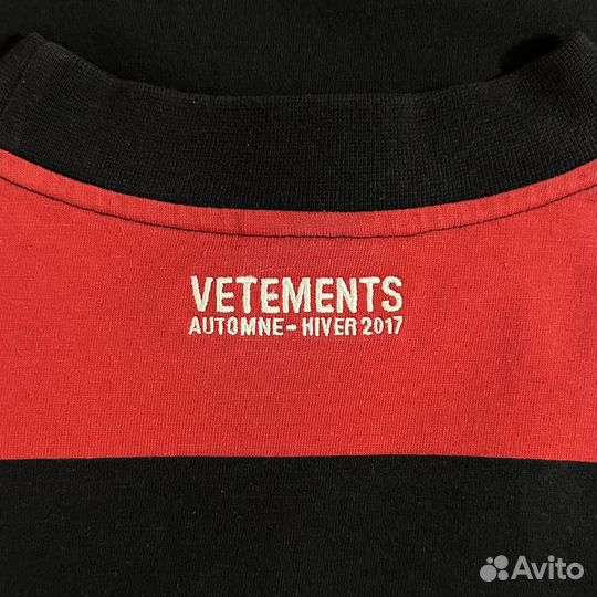 Vetements FW17 time is money лонгслив оригинал