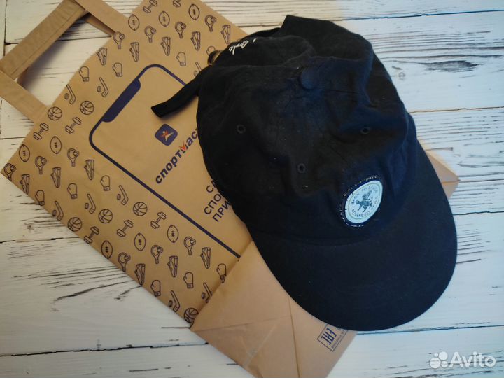 Бейсболка черная унисекс