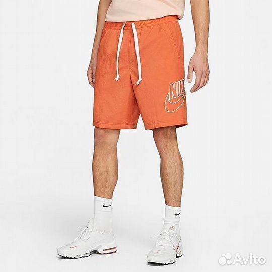 Шорты nike m2 оранжевые