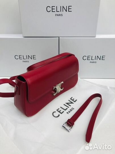 Сумка celine натуральная кожа