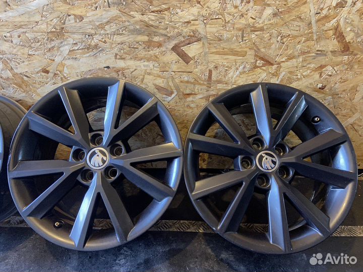 Оригинальные диски Skoda Rapid R16 5*100