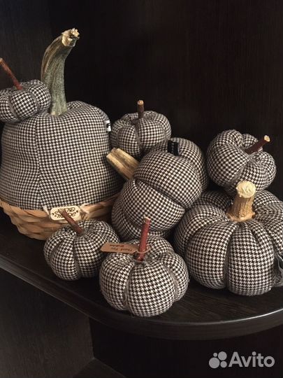 Интерьерные тыквы