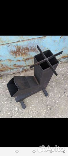 Походная печь ракета