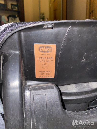 Детское кресло chicco 9-18 кг