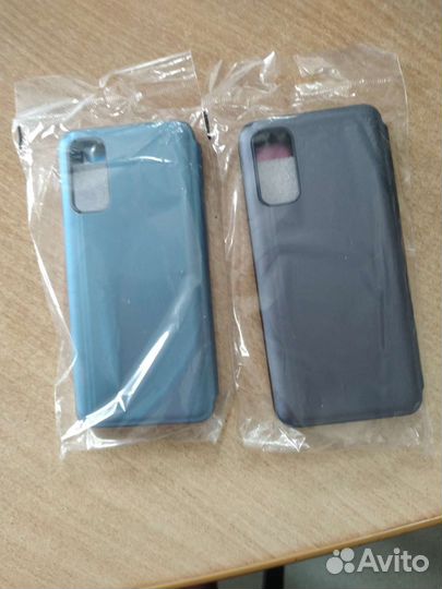 Зеркальные чехлы книжки на самсунг гелекси s20