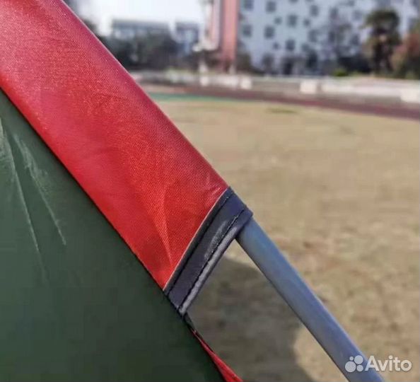 Палатка 2 комнатная с большим тамбуром 4 местная