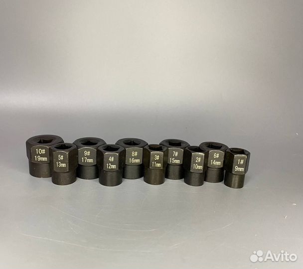 Набор головок для сорванных граней