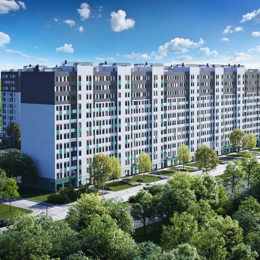 2-к. квартира, 51 м², 6/12 эт.