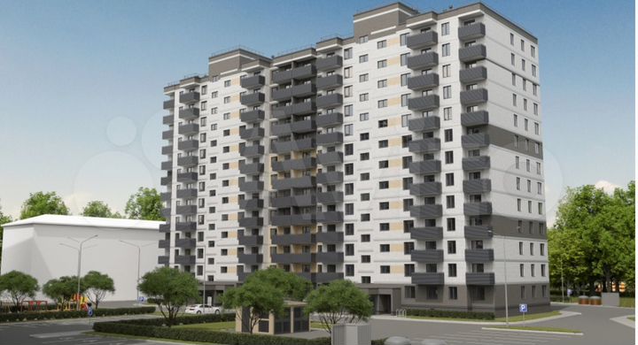 1-к. квартира, 36,9 м², 1/13 эт.