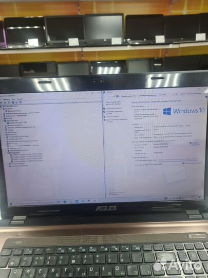 Ноутбук asus 17.3 Intel Core i3 ddr3 6gb