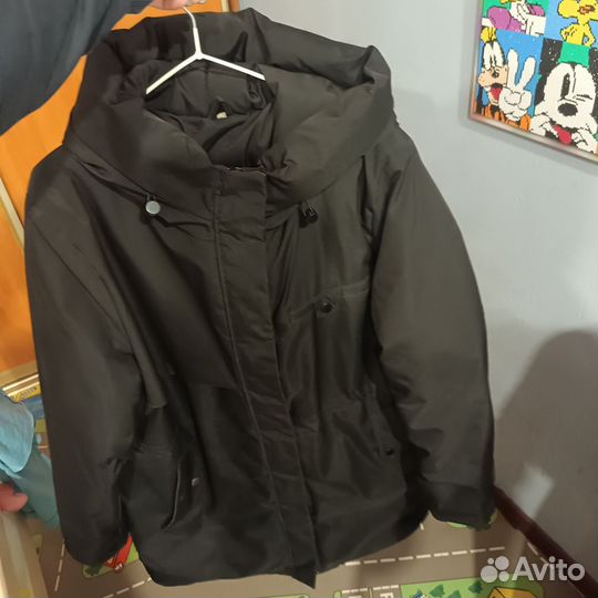 Пуховик парка зимний женский