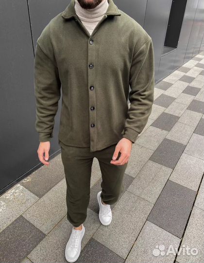 Спортивный костюм утепленный мужской