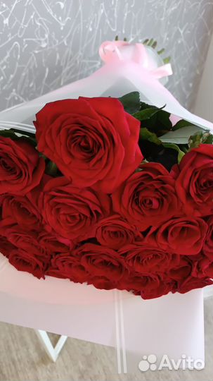 Розы крупный бутон 70 см