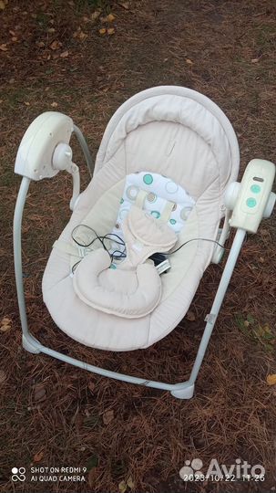 Детские электронные качели для новорожденных