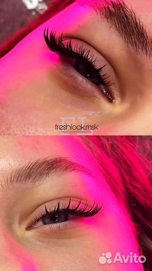 Наращивание ресниц модель москва