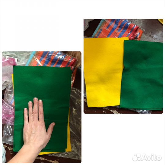 Остатки ткани для рукоделия