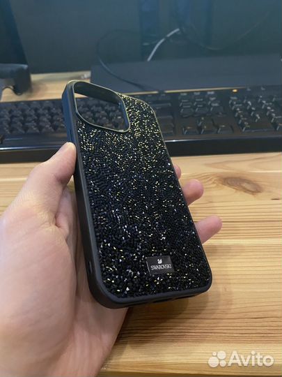 Чехол на iPhone 15 Pro Max swarovski