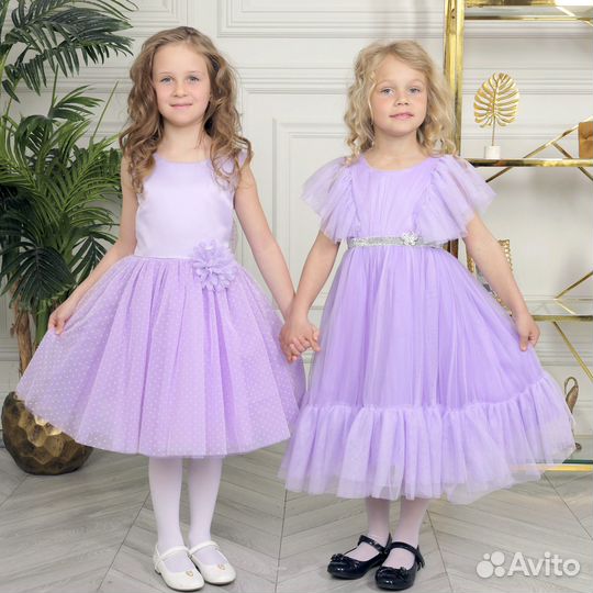 Детское нарядное платье