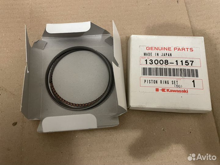 Поршневые кольца Kawasaki ZZR 250