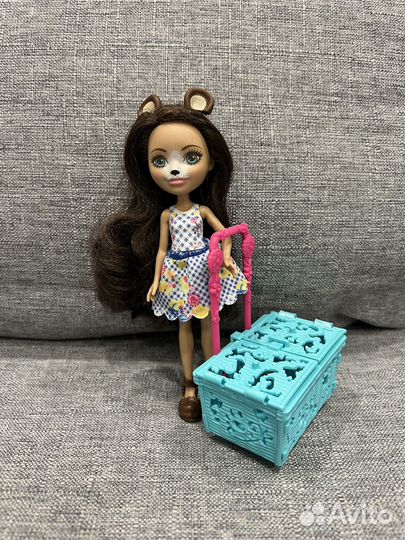 Enchantimals кукла мишка