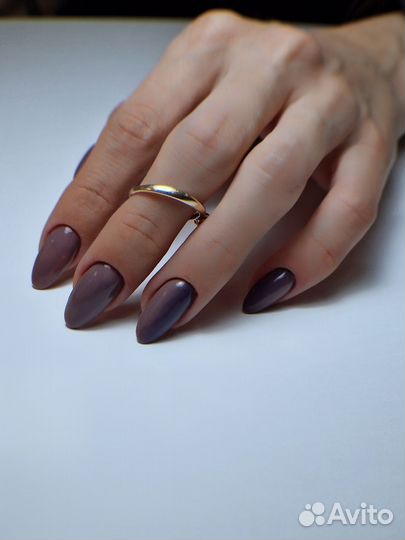 Маникюр наращивание покрытие гель лаком