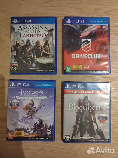 Игры ps4 диски на пс4