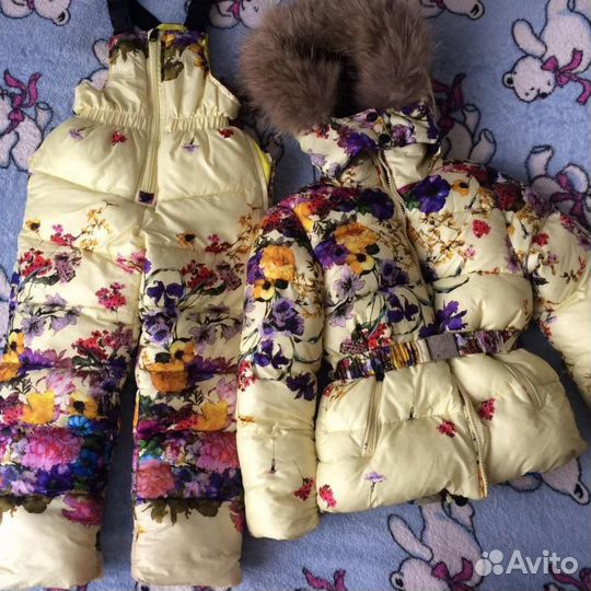 Детский зимний костюм для девочки