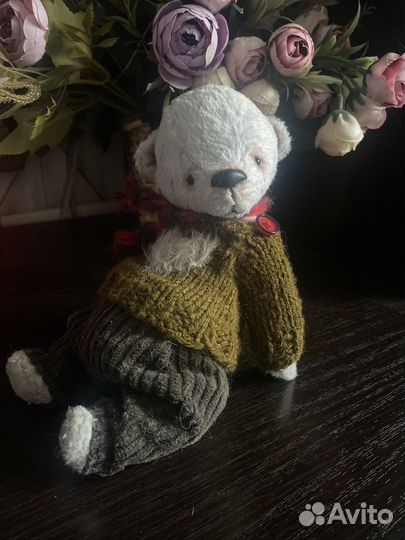 Мишка тедди ручная работа