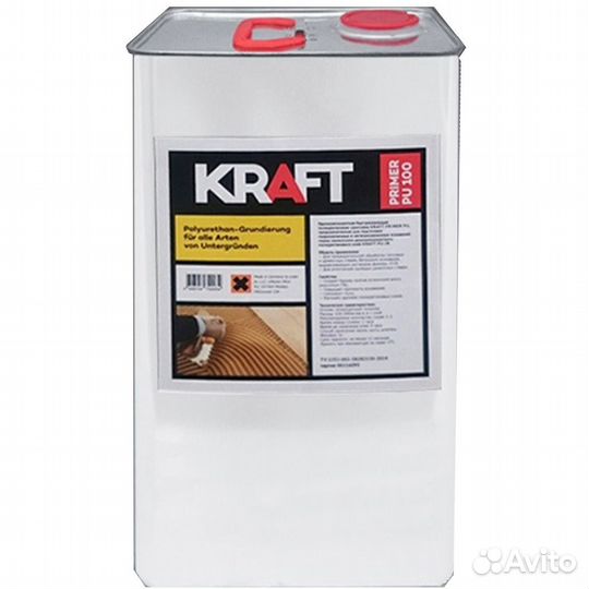 Грунтовка Kraft для укладки пола KP-PU Primer 5 кг