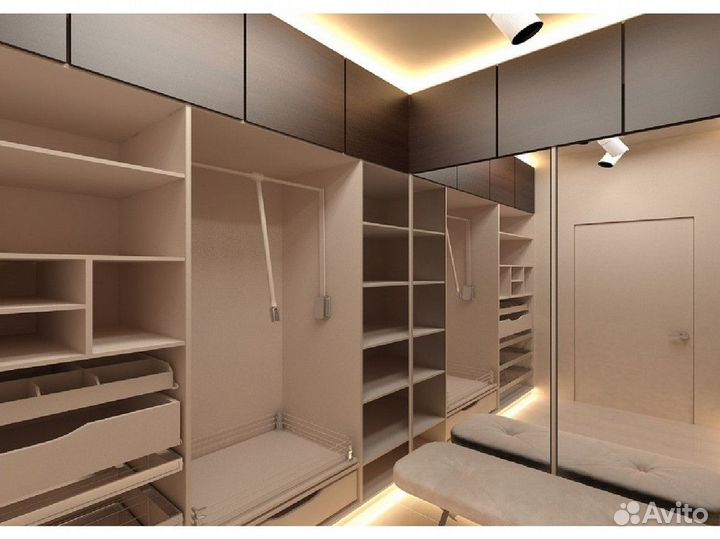 Гардеробная система. Гарантия 2 года