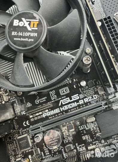 Комплект asus i3 8100 + h310 + 16Gb