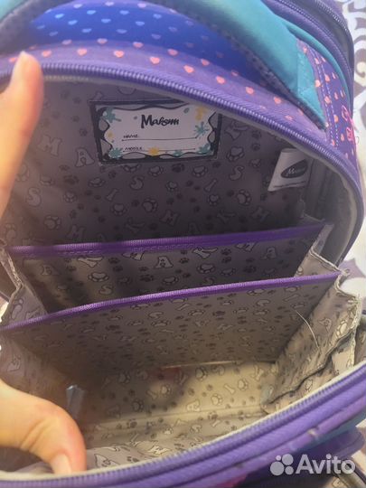Фирменный ортопедический рюкзак для девочки