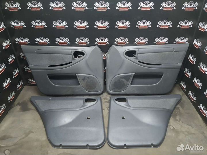 Обшивки дверей Chevrolet lanos (комплект)