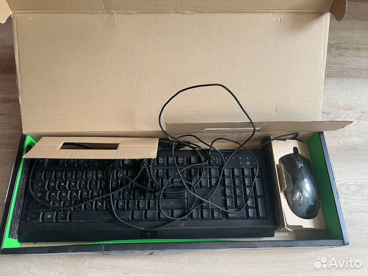 Клавиатура и мышь игровые Razer cynoza pro bundle