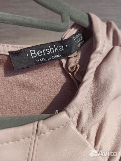 Платье кожаное Bershka
