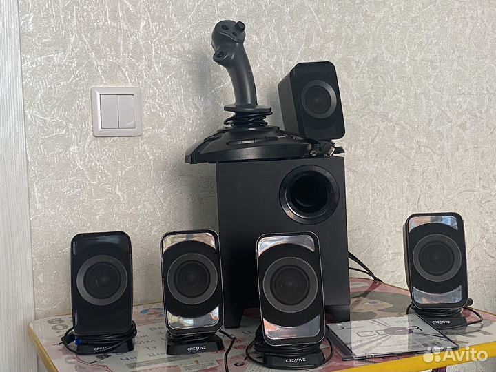 Домашний subwoofer акустика 5.1