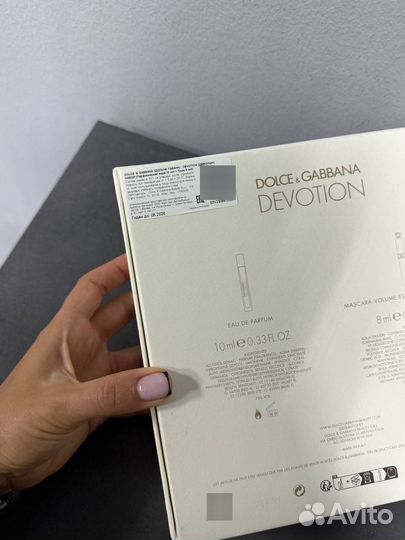 Dolce gabbana devotion набор