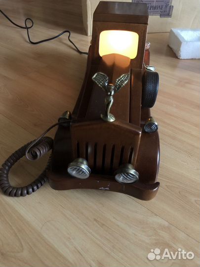 Телефон аналоговый Роллс Ройс, дерево