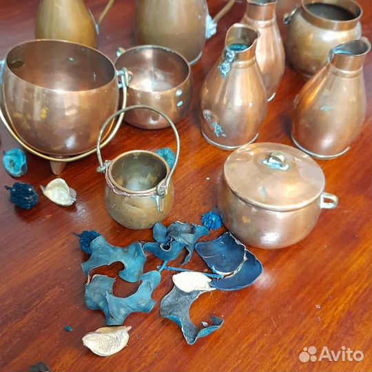 Медная посуда. Кукольная. Франция