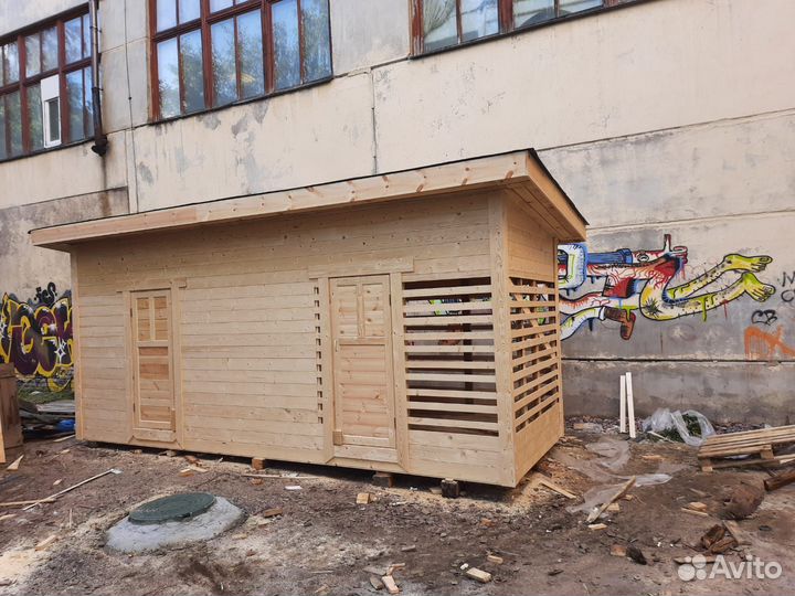 Хозблок сарай