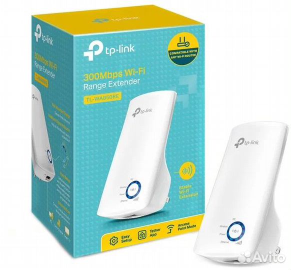 Усилитель беспроводного сигнала TP-link TL-WA850RE