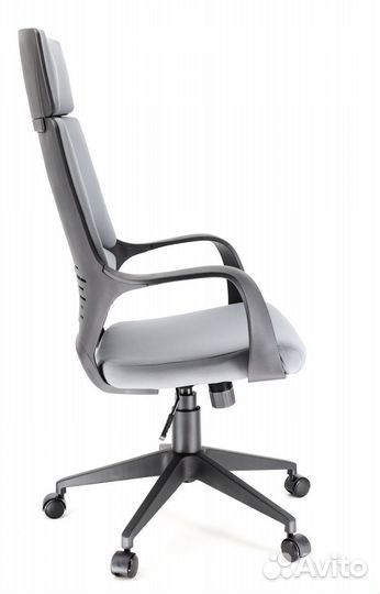 Кресло EverProf Trio Black TM Ткань Серый