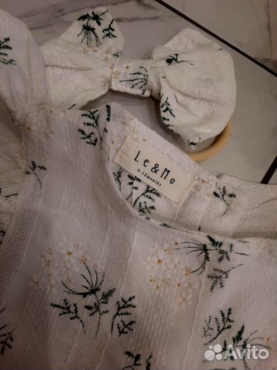 Боди для девочки Le&Mo 80