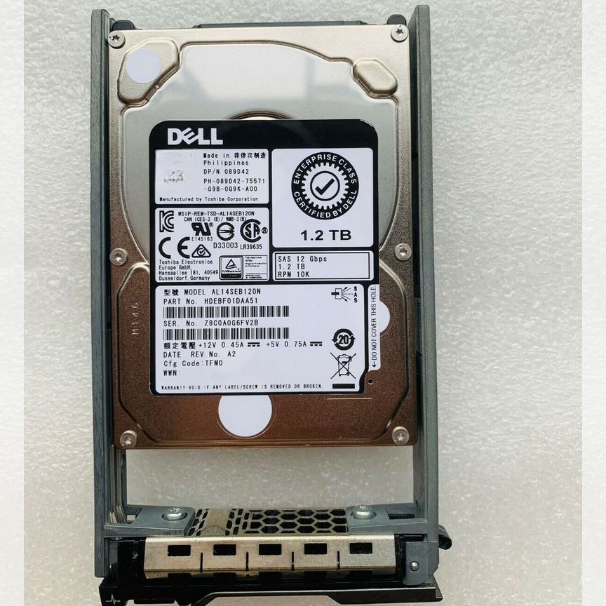 [AL14SEB120N] 1.2tb Sas Hdd Dell Al14seb120n