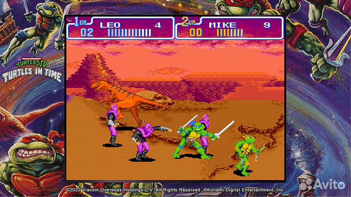 Игра Teenage Mutant Ninja Turtles: The Cowabunga