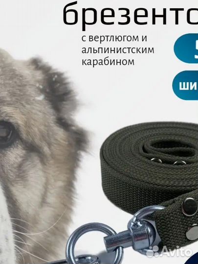 Поводок для крупных собак