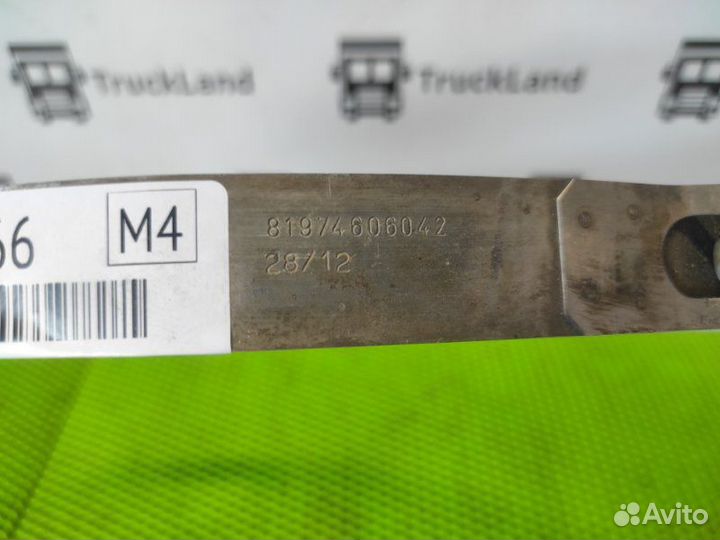 Хомут ресивера передний Man Tgx